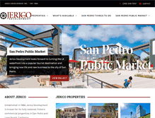 Tablet Screenshot of jerico-development.com